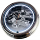 N-0295 Shelby Cobra Carroll Große Neon-Uhr 17" Zoll Retro Wanduhr