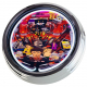 N-0800 Flipper Table Scarface Große Neon-Uhr 17" Zoll Retro Wanduhr