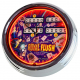 N-0735 Flipper Royal Flush Gottlieb 1976 Große Neon-Uhr 17" Zoll Retro Wanduhr