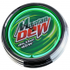 N-0328 Mountain Dew Große Neon-Uhr 17" Zoll Retro Wanduhr