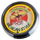 N-0336 Chili Mexican Style Große Neon-Uhr 17" Zoll Retro Wanduhr
