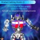 FS-1036 Metal Warrior Amusement Park Welcome Robot