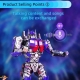 FS-1036 Metal Warrior Amusement Park Welcome Robot