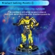 FS-1037 Metal Warrior Amusement Park Welcome Robot