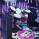 FS-4004 Crazy Jazz Drums – Arcade Drum Machine & Rhythm Game