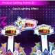FS-6209 Tap 2 Win Light Up Quick Push Game Ticket Redemption Arcade Machine