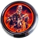 N-0483 Terminator Endoskeleton Große Neon-Uhr 17" Zoll Retro Wanduhr