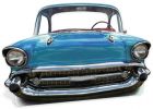 SC-086 Blue Car - Bel Air Oldtimer Life Sized Stand In
