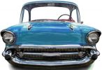 SC-088 Blue Car - Bel Air Oldtimer small