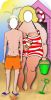 SC-134 Sea Side Couple Stand In