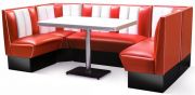 Bel Air Diner-Eckbank mit Tisch HW-240-Set