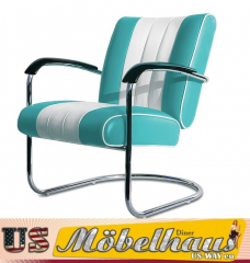 Bel Air LC-01 Pullman Lounge Chair – 50s Diner Retro Style