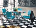 Bel Air Lot de 4 chaises et 1 table D-CO24