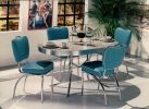 Bel Air Lot de 2 chaises et 1 table D-CO26