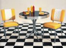 Bel Air Set 2 Stühle und 1 Tisch D-CO25