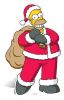 SC-614 The Simpsons - Homer Christmas -