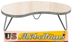 Bel Air TO-18 Boomerang Tisch - Original 50er Jahre Style