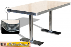 Bel Air TO-25 Diner Esstisch - Original 50er Jahre Style