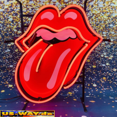 N-N0102 Zunge Neon Display – Leuchtendes Retro-Schild für Zuhause & Gewerbe