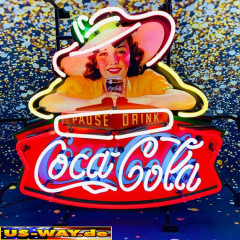 N-N0144  Coca-Cola Pause Drink Neon Display – Leuchtendes Retro-Schild für Zuhause & Gewerbe