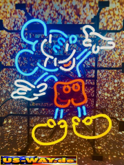 N-N0164  Mickey Mouse Neon Display – Leuchtendes Retro-Schild für Zuhause & Gewerbe