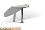 Bel Air table de Diner D-WO12-TB-103