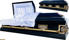 US-0203 Präsidenten Sarg Washington Schwarz – Luxus-Särge im American Style