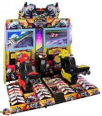 FS-6004 42-Inch Flame FF Motorcycle – Motorrad Racing Arcade für 2 Spieler