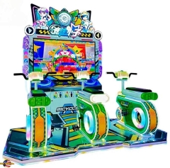 FS-6060 Speed Racing Boy Kids 3 Player Bicycle Arcade Machine